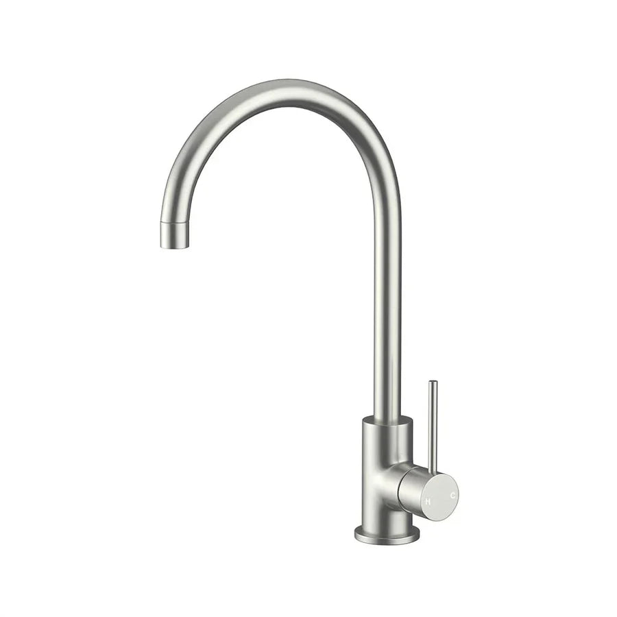 Progo Sink Mixer Brushed Stainless