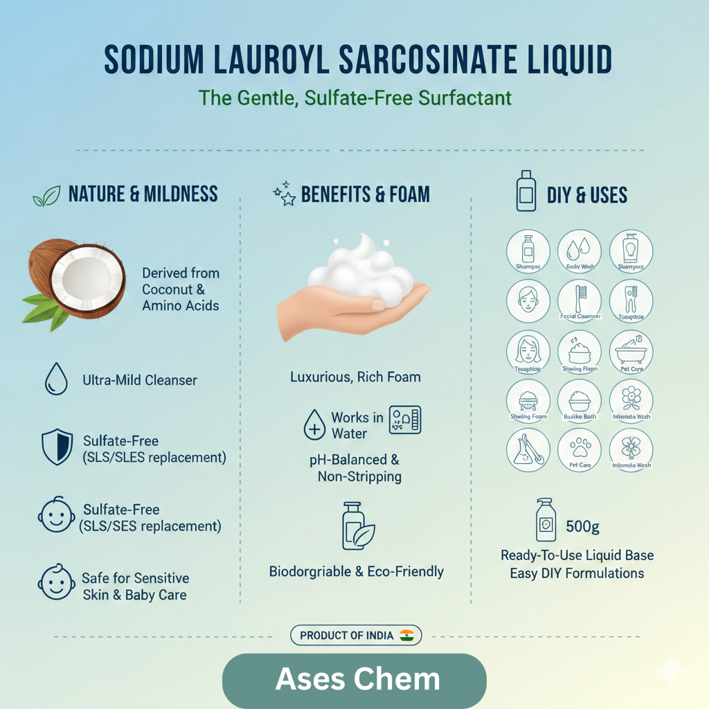 Sodium Lauroyl Sarcosinate Liquid