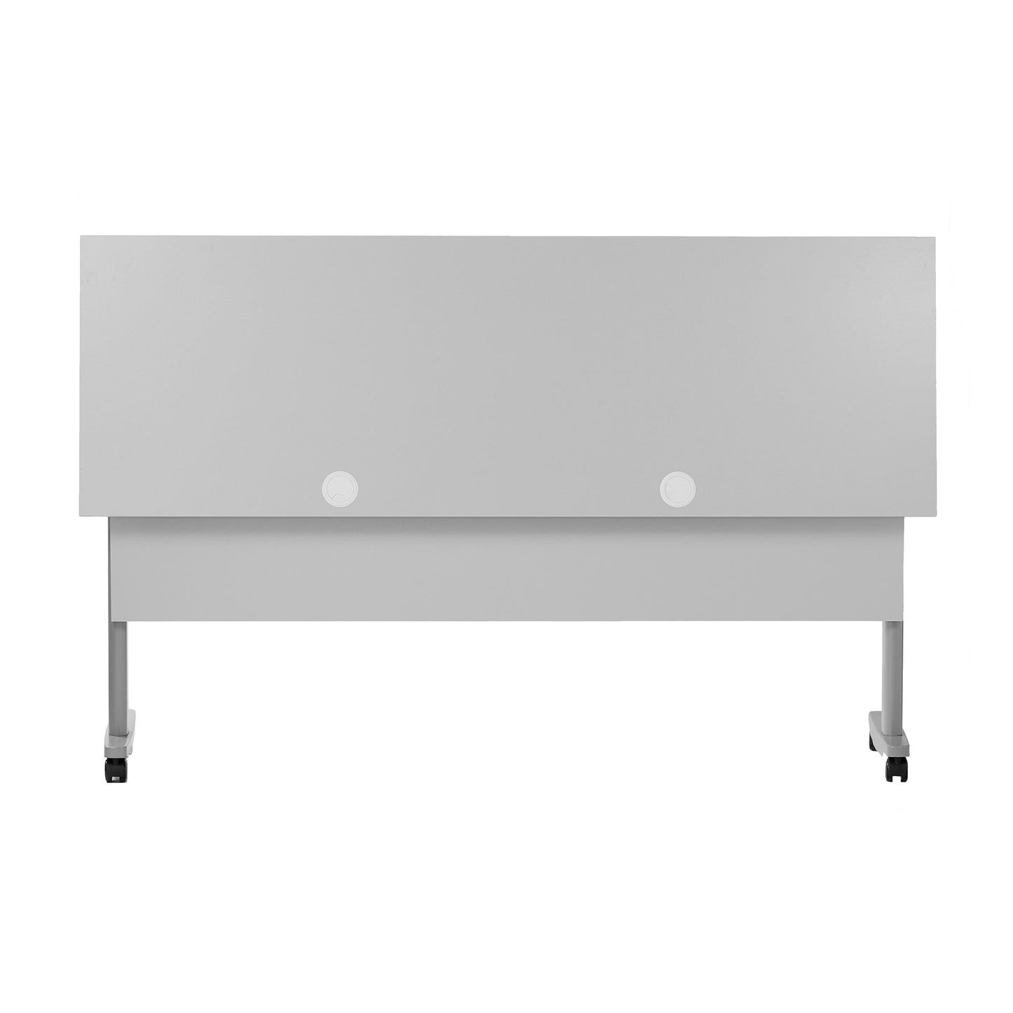 Palmer Commercial Grade Heavy-Duty Nesting Flip Training Table with T-Legs, Modesty Panel, Tabletop, and Frame