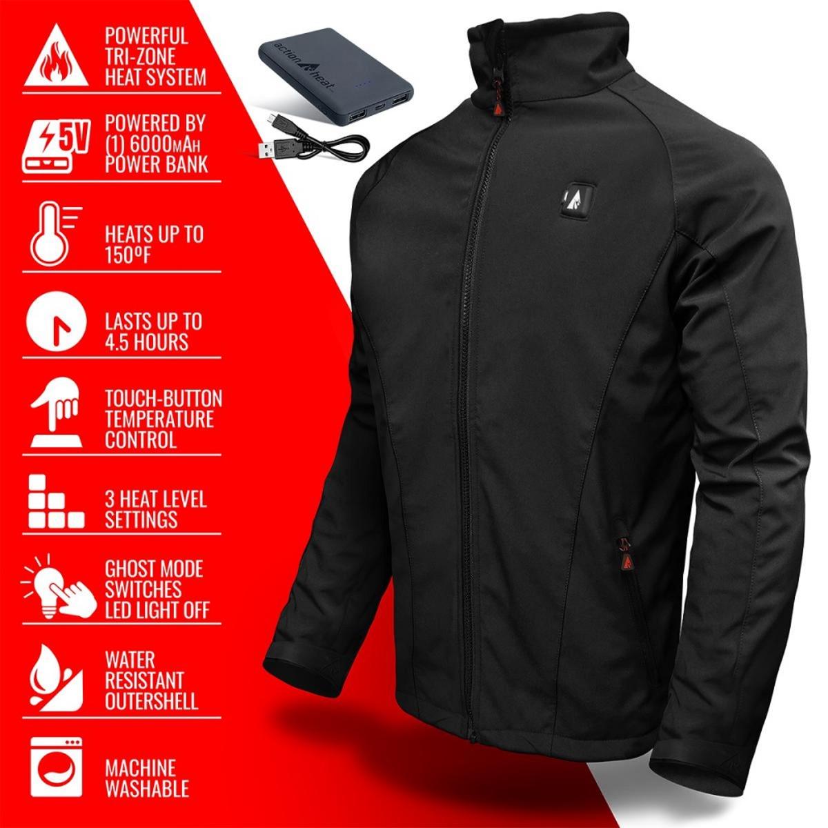 Open Box ActionHeat 5V Battery Heated Jacket - Men's