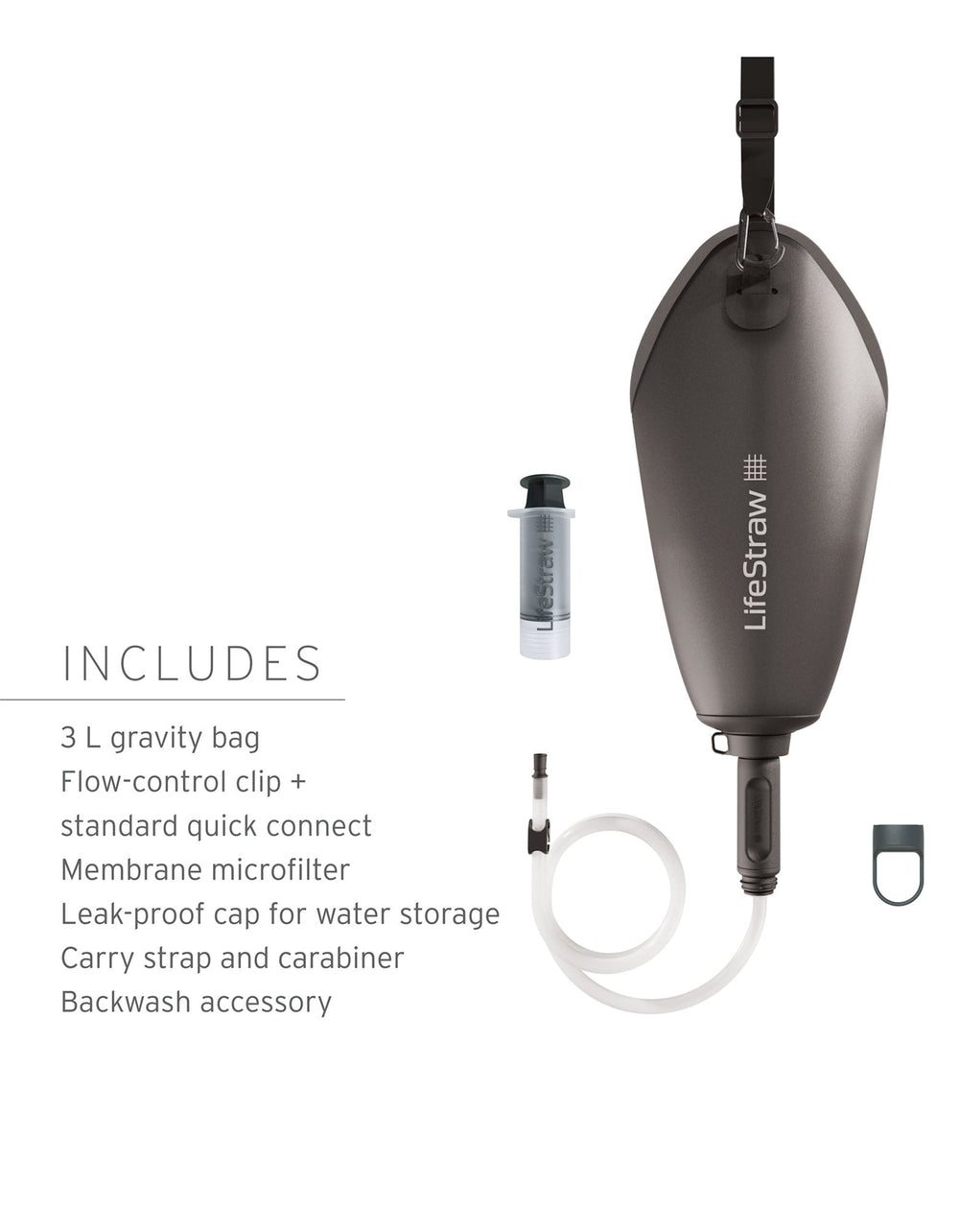 Peak Series - Gravity Filter System - 3L