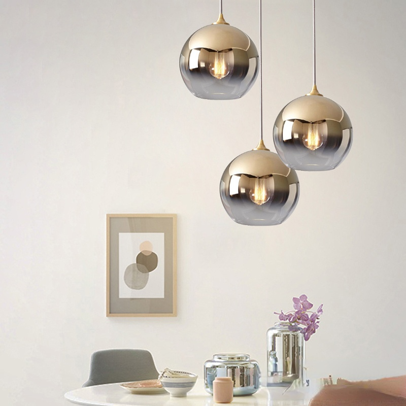 Pendant Light Frosted Acrylic E27 LED Indoor Hanging Ceiling Light