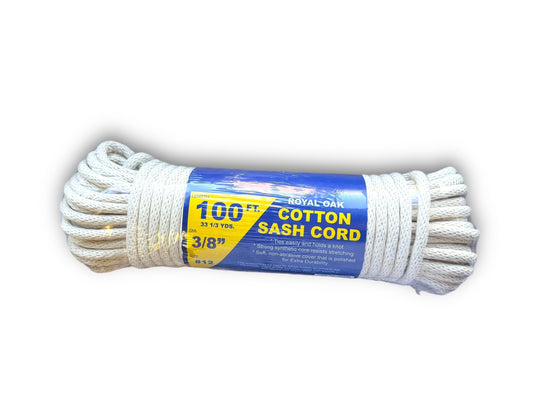 Royal Oak Sash Cord 3/8" 100 Ft #12