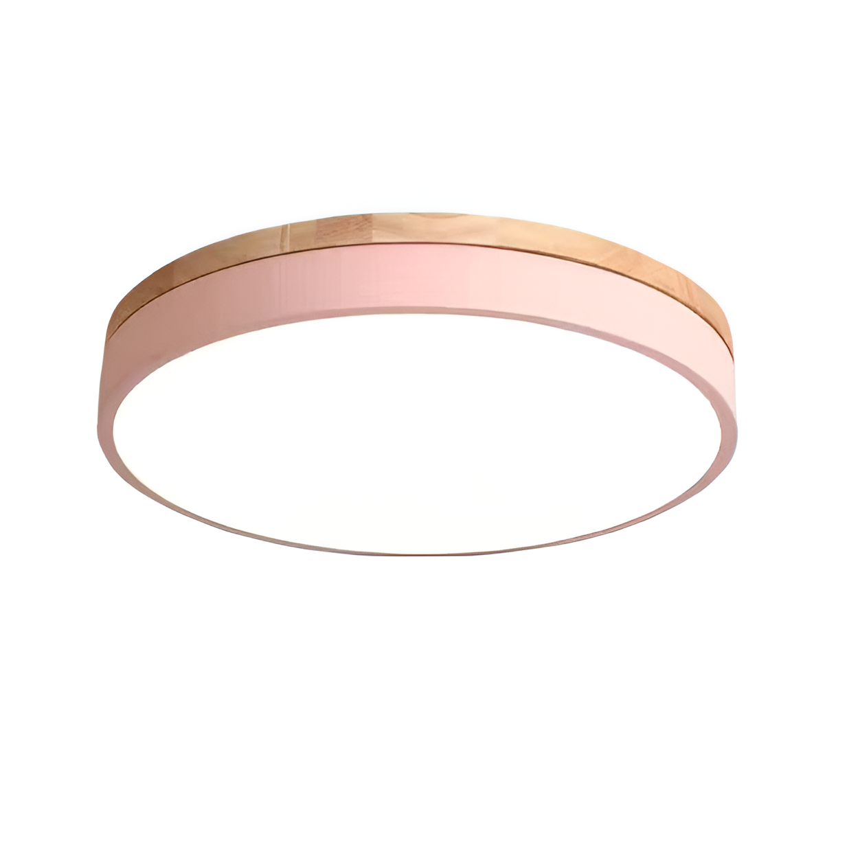 Nordic Round Flush Ceiling Light LED Light With Acrylic Diffuser