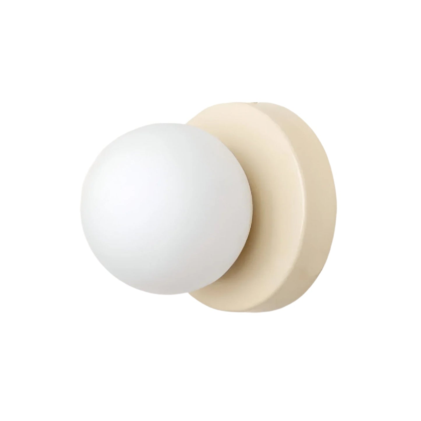 Nordic Round Glass Wall Light LED Light With Globe Shade