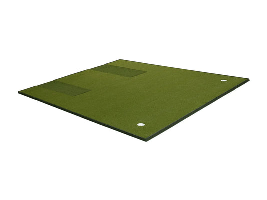 Fiberbuilt Player Preferred Series Combo Golf Mat - Double Hitting