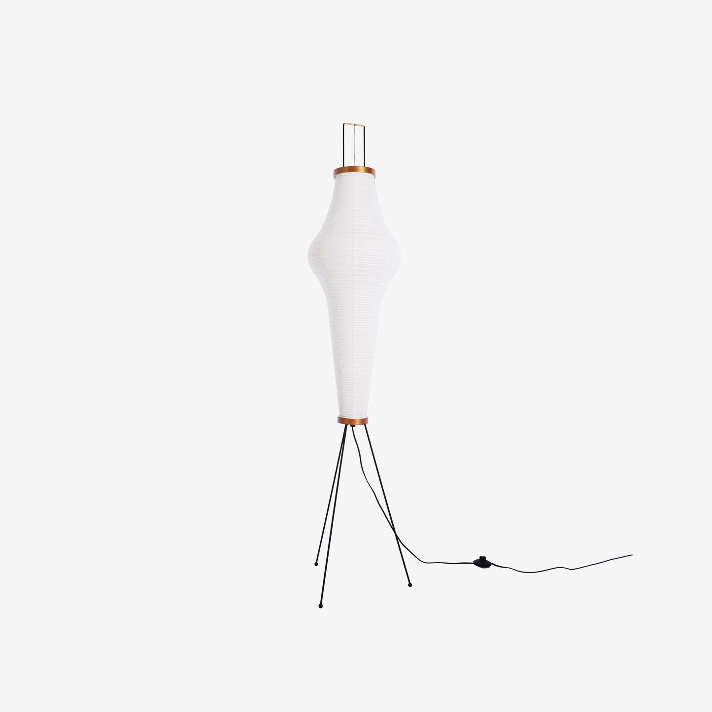Rice Paper Floor Lamp With Tripod Stand