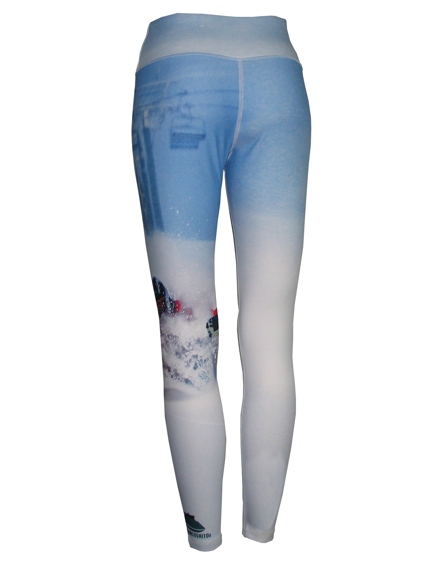 Pow 2 Mountain Print Patterned All Sport Leggings