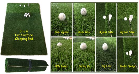 Pro Putt Systems - 3′ x 4′ Apron and Rough Chipping Mat