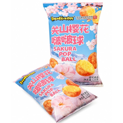 INDIAM Goryeo Sakura Flavor Puff Balls 128g