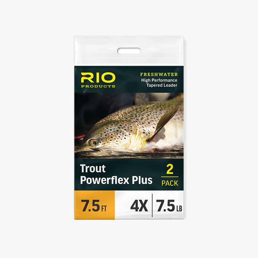 Rio Powerflex Plus Leader 9ft 2 Pack