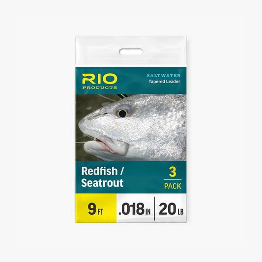 Rio Redfish/Seatrout Leader 9ft 3 Pack