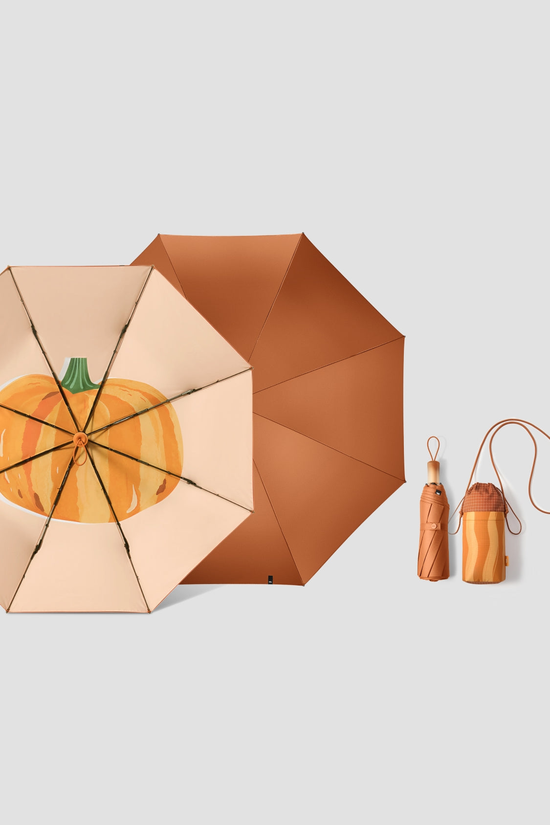 Three-Fold Blackout Sun Protection Umbrella BM397