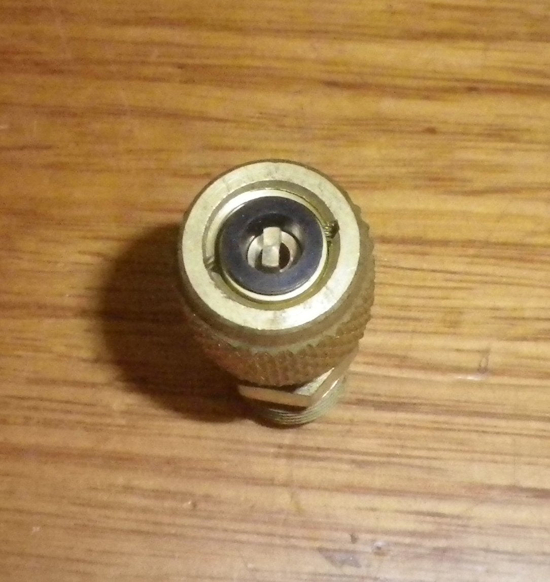 R410A 1/4 - 5/16SAE Vacuum Pump & Gauge Adaptor - Part # QC-05M