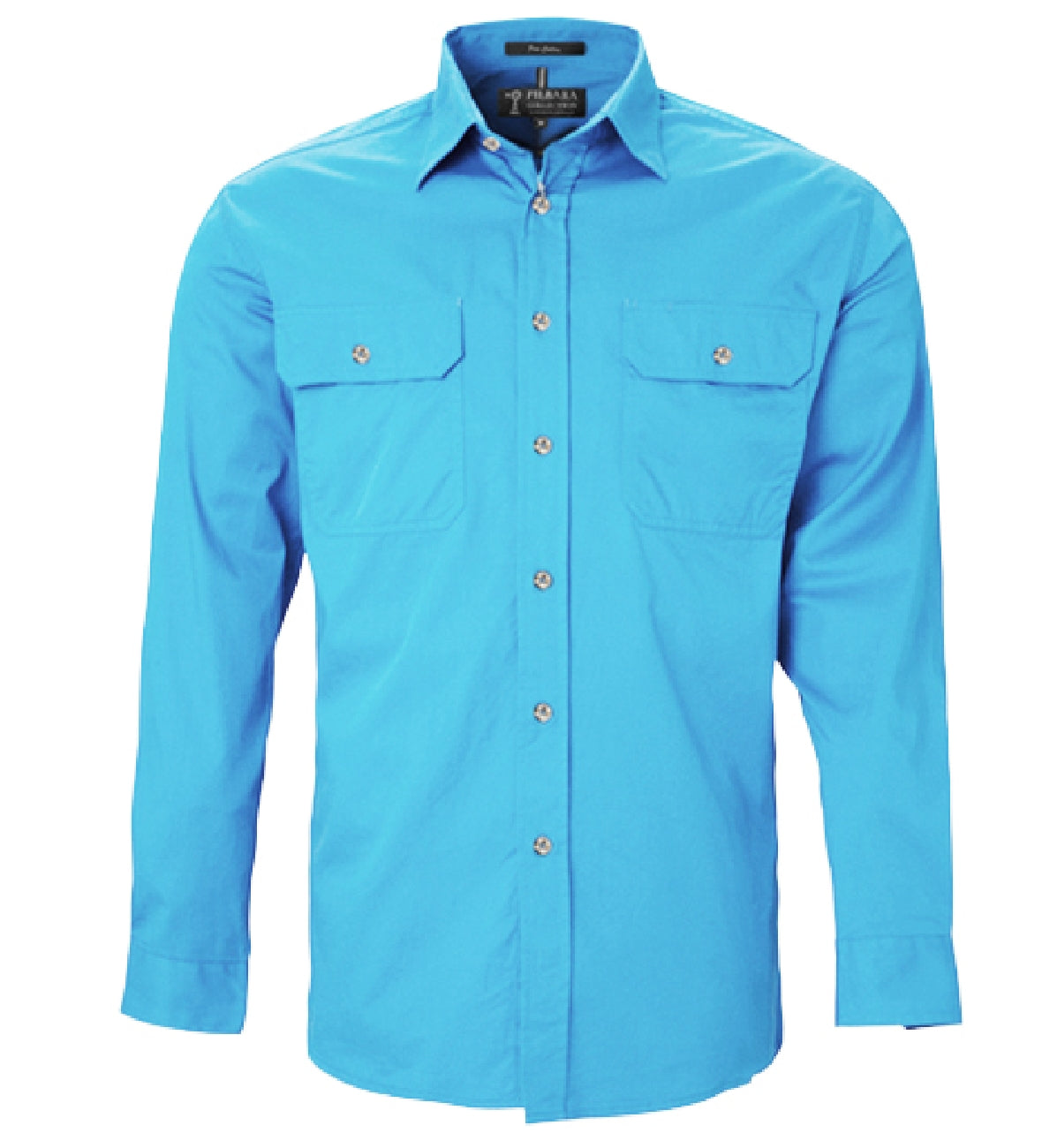 Men's Pilbara Open Front L/S Shirt