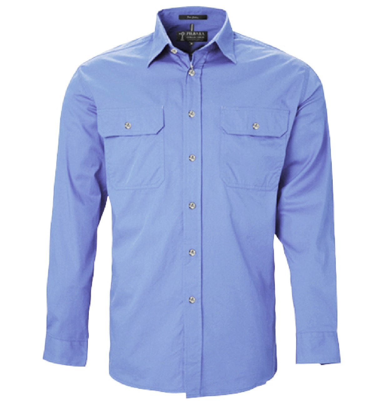 Men's Pilbara Open Front L/S Shirt