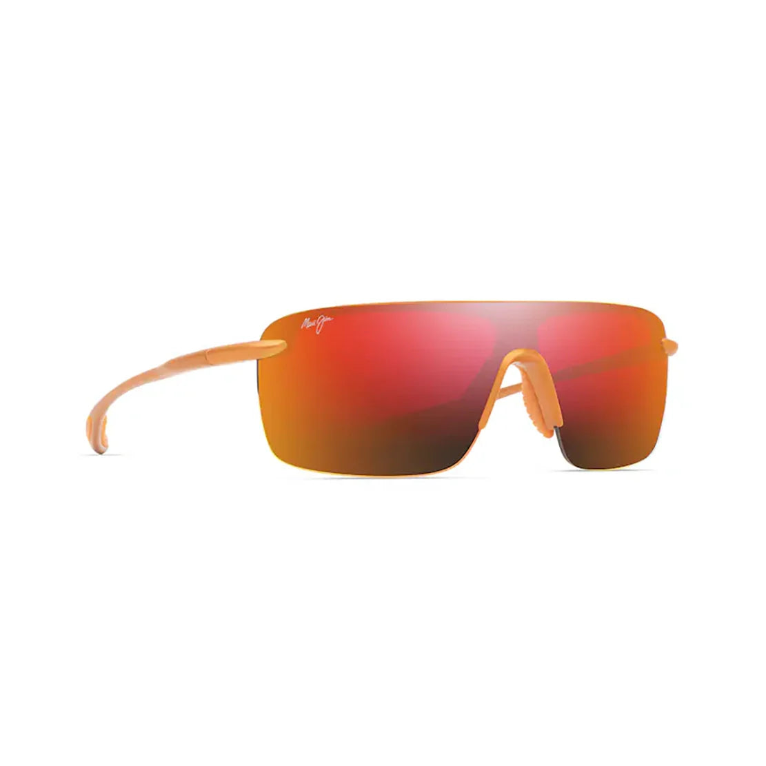 MAUI JIM Pālulu Sunglasses Metal Matte Orange| HAWAII LAVA