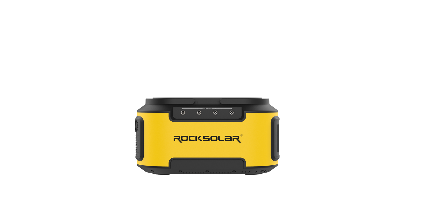 ROCKSOLAR Ready 200W Portable Power Station - Lithium Battery and Solar Generator