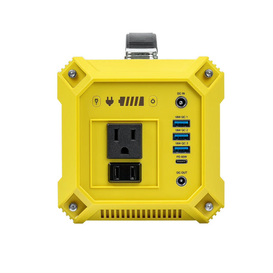 ROCKSOLAR Utility 300W Portable Power Station - Lithium Battery and Solar Generator