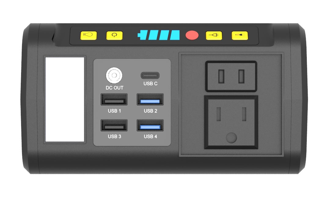 ROCKSOLAR Weekender 80W Portable Power Station - Lithium Battery and Solar Generator