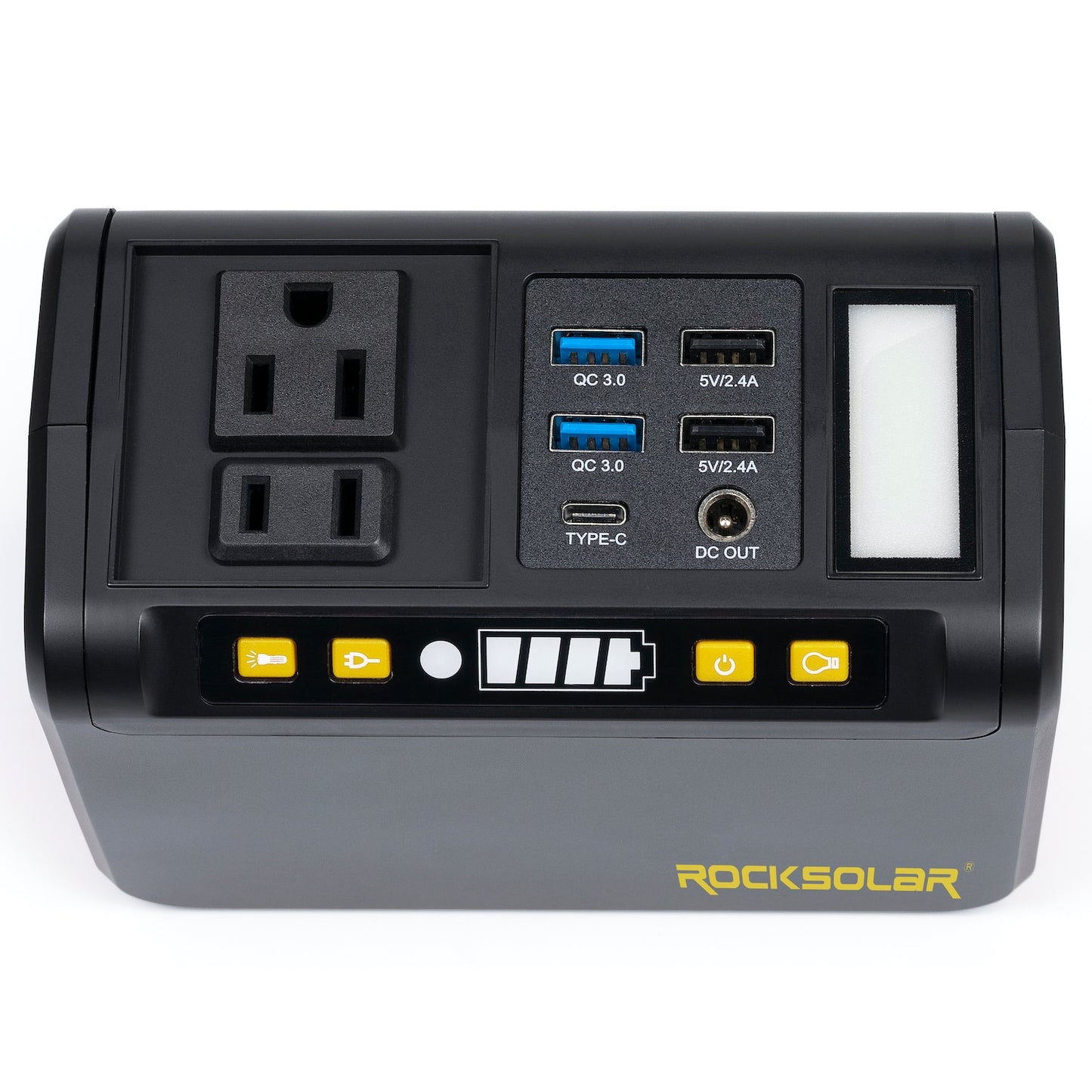 ROCKSOLAR Weekender 80W Portable Power Station - Lithium Battery and Solar Generator