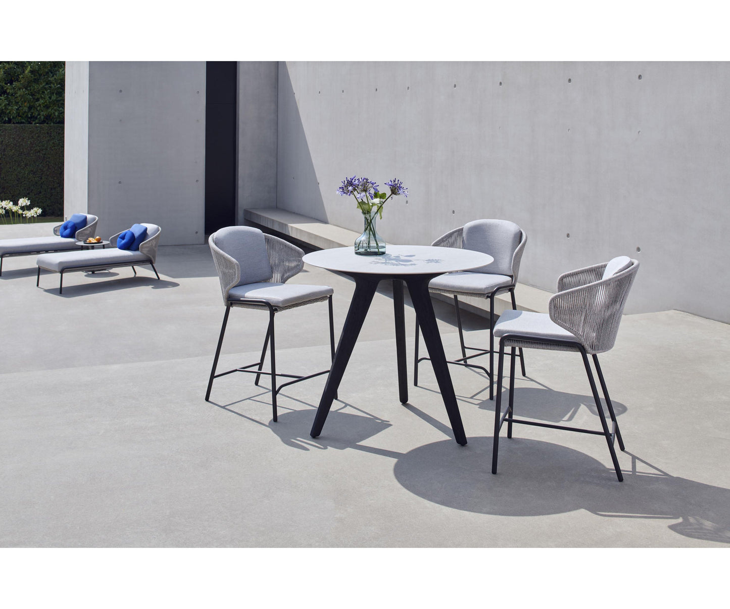 Radoc Counter Stool with Back