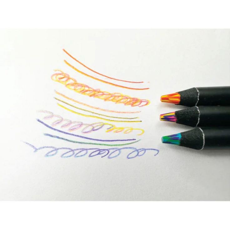 Rainbow Pencil Set – Multi-Color Wooden Drawing & Sketching Pencils