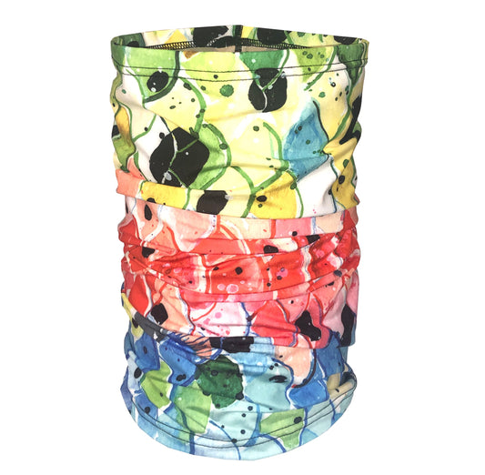 Fin-Flank Rainbow3 Trout Neck Gaiter