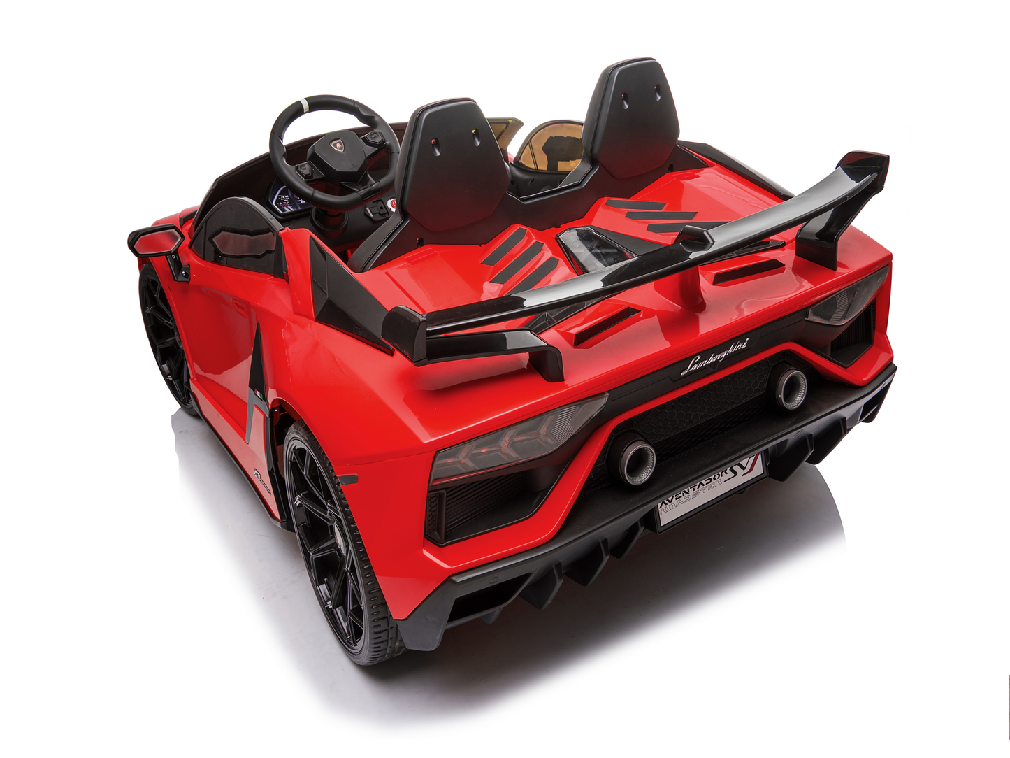 Magic Cars 2 Seater Lamborghini Aventador RC Ride On Car For Children Wireless Parental Control