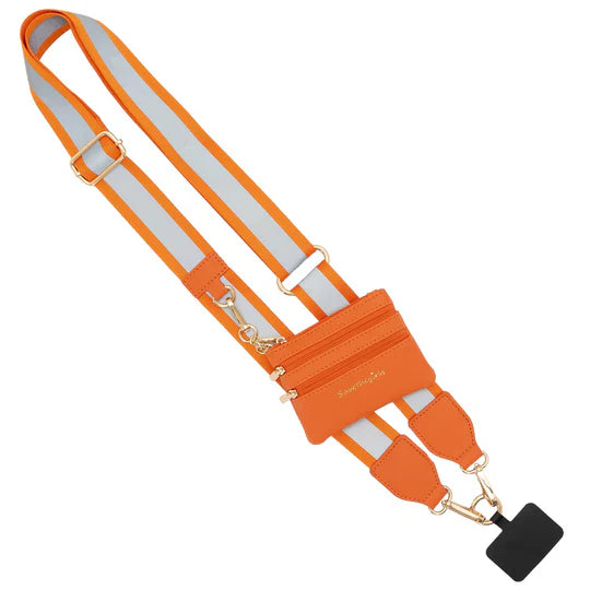 Clip & Go Strap with Pouch Reflective Collection