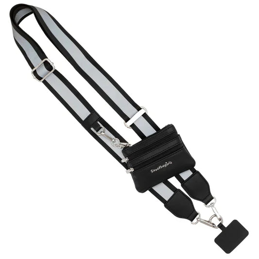 Clip & Go Strap with Pouch Reflective Collection