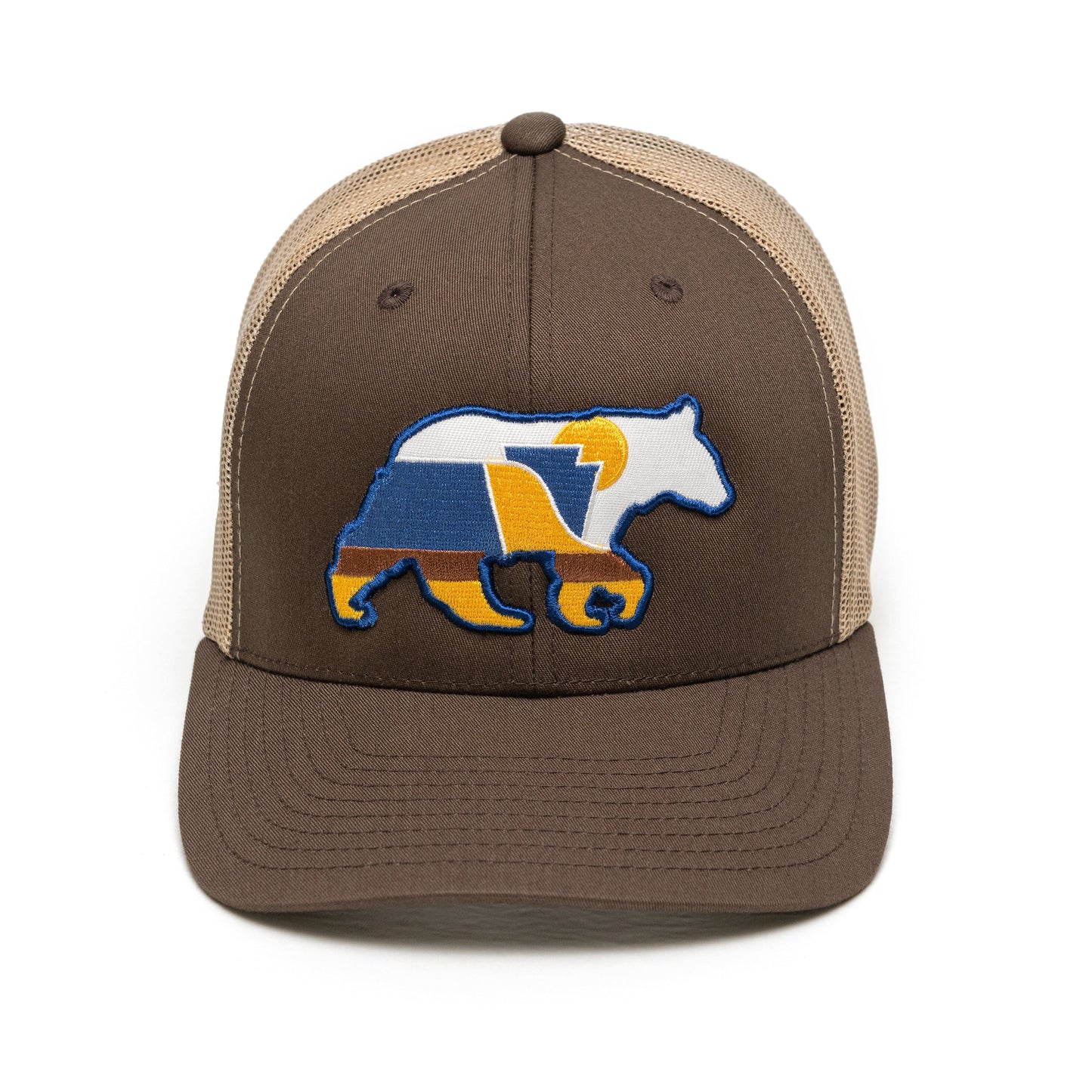 The Moshannon: Pennsylvania Hat | Snapback Trucker Black Bear Patch Hat