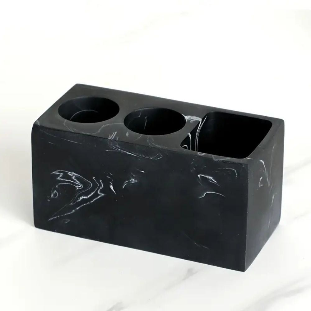 Toothbrush Holder Bathroom Organizer Matte Finish Neutral Colour