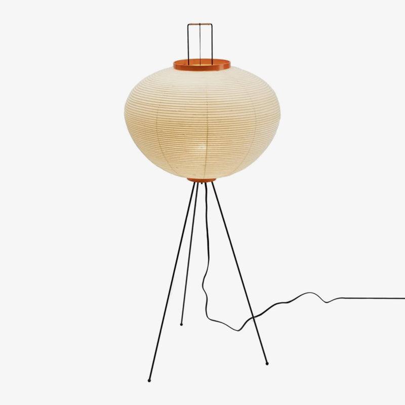 Rice Paper Floor Lamp With Tripod Stand