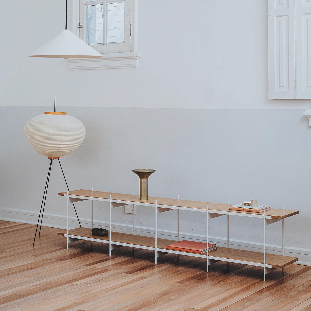 Rice Paper Floor Lamp With Tripod Stand