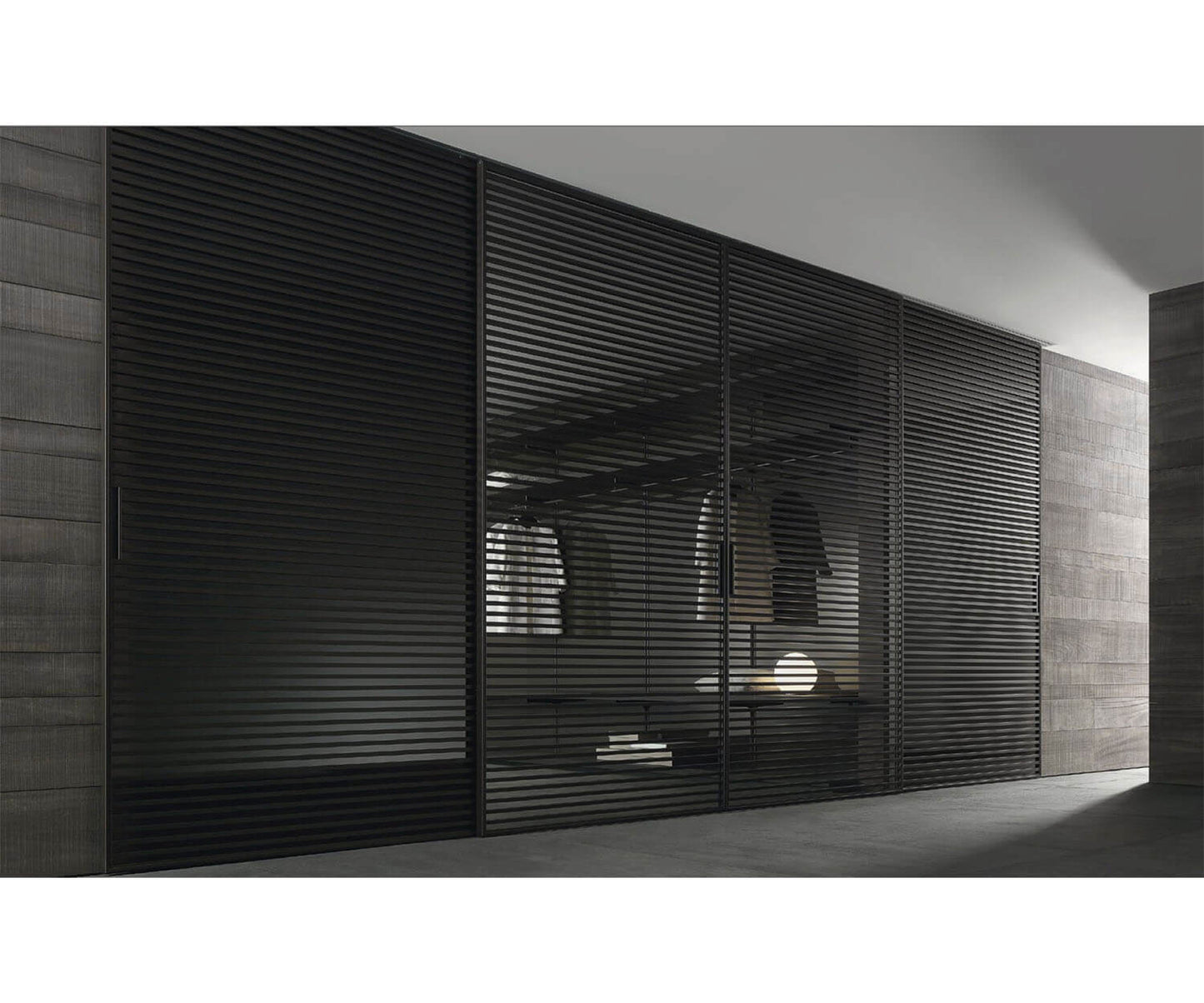 Floor Sample Stripe Modern Sliding Doors