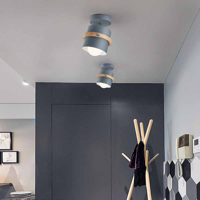 Rotating Flush Mount Ceiling Light LED Dimmable