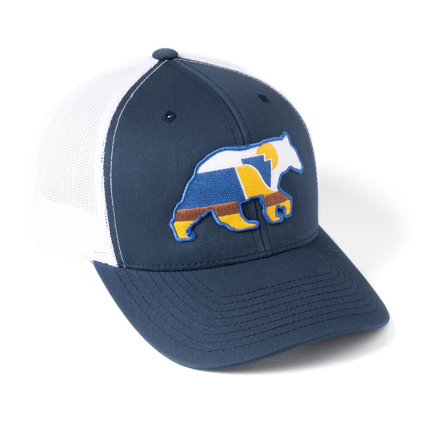 The Rothrock: Pennsylvania Hat | Snapback Trucker Black Bear Patch Hat