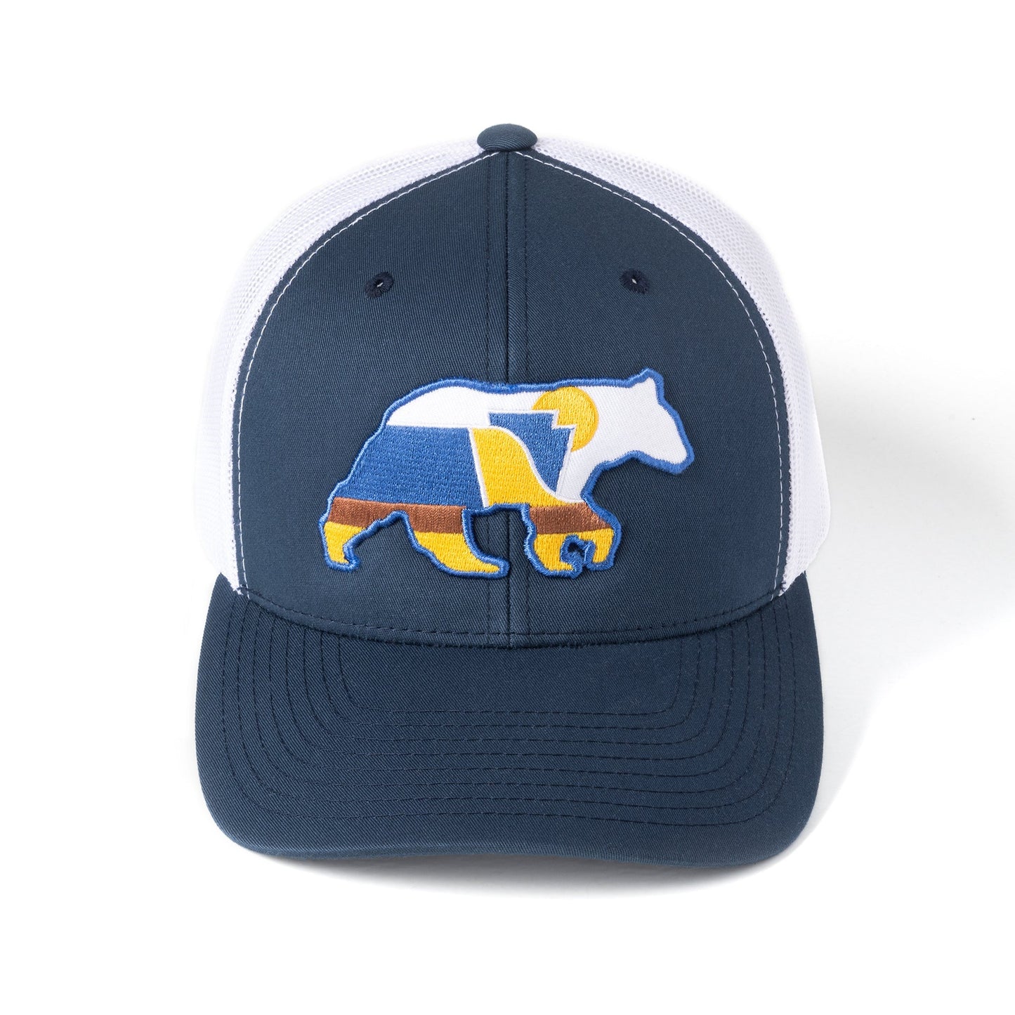 The Rothrock: Pennsylvania Hat | Snapback Trucker Black Bear Patch Hat