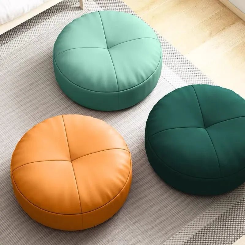 Round Floor Cushion Japanese Style Indoor Cushion