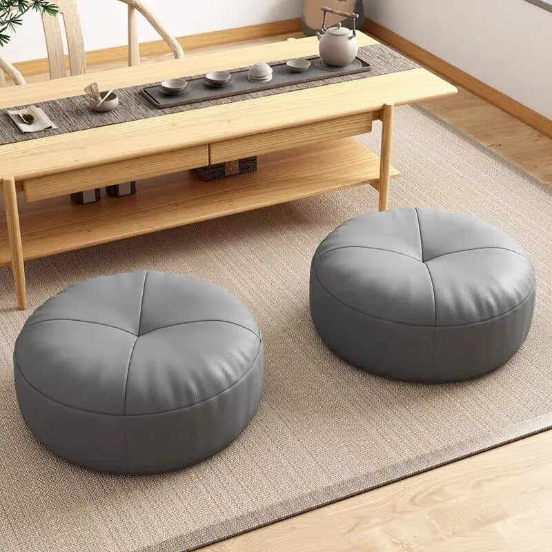 Round Floor Cushion Japanese Style Indoor Cushion