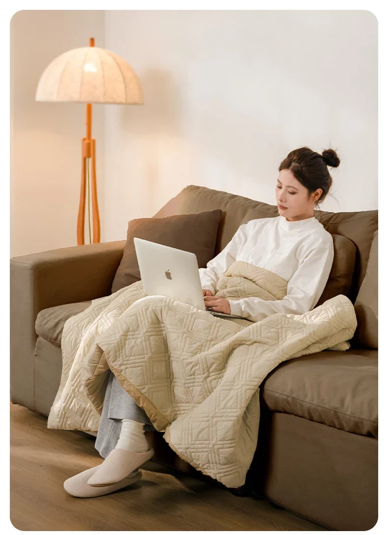 Naturehike Electric Heater Blanket Portable Ultralight Wearable Cloak Sleeping Bag Poncho Coat Winter Warm 20D 380T Nylon Fabric USB Electric Heating Quilt