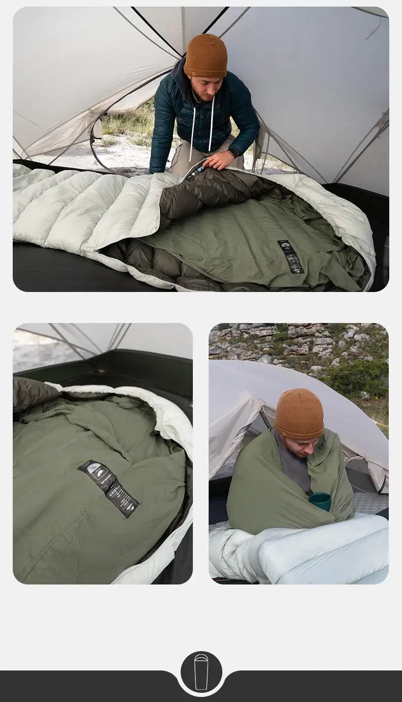 Naturehike FIREWORKS Sleeping Bag Liner Portable Ultralight Skin Friendly Thermal Warm Summer Insert Velvet Lining Sleeping Bag 128g Nylon Low Elastic