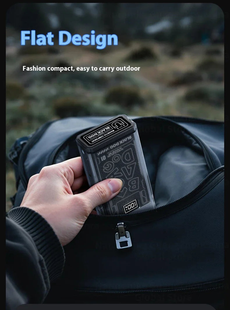 BLACKDOG STAR BOX Multifunctional Lighting Flashlight 3300LM Super Power Long Range LED Light 4 Color Torch Outdoor 3000mAh Battery IPX5 Waterproof