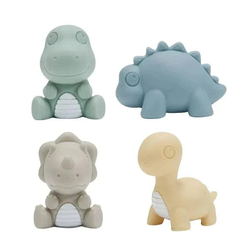Floating Light-Up Animal Bath Pool Toys for Kids Age 3-5 - Set of 9 Fun Bath Time Accessories