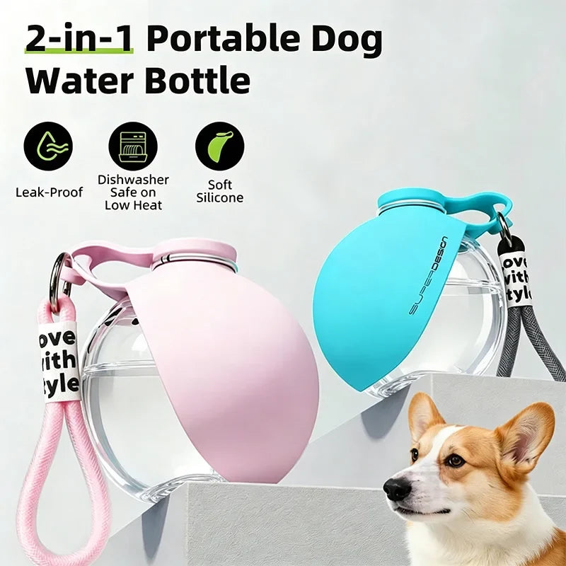 Portable Dog Water Bottle (285ml)