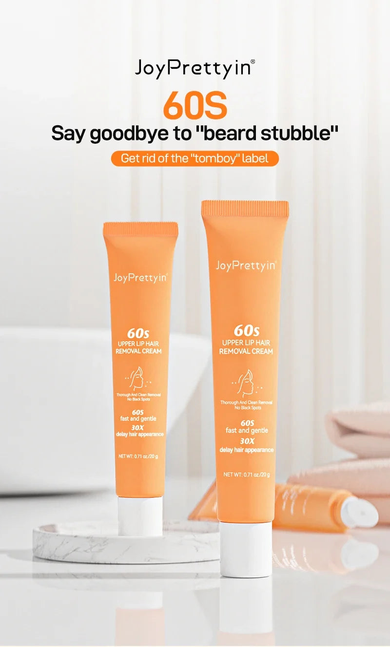 Joypretty Hair Removal Creams Fast Gentle Removal Skin Care Whitening  Clear Lip Hair Underarm Depilation Cream For Women Beauty