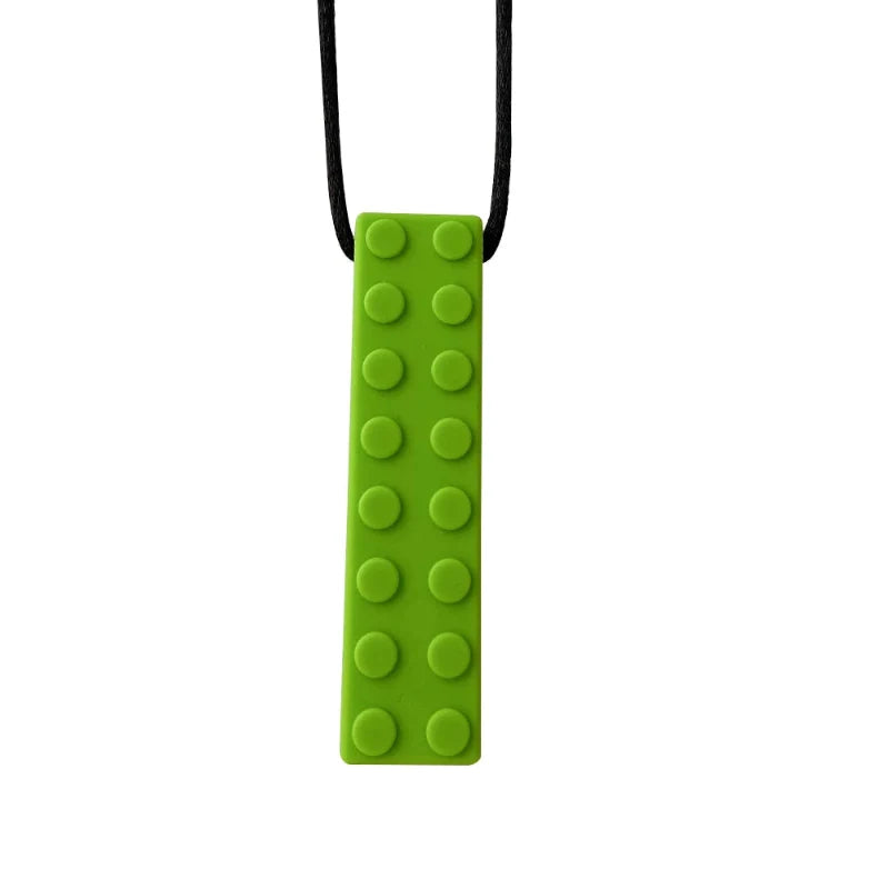 Silicone Teether Necklace for Kids | Chewy Sensory Pendant for Autism & ADHD | Oral Motor Therapy Tool