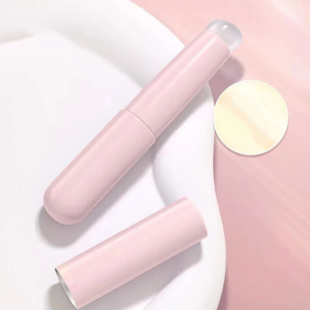 Upgrade Silicone Lip Brush With Cover Angled Concealer Brush Like Fingertips Q Soft Lipstick Makeup Brushes Round Head No Broken