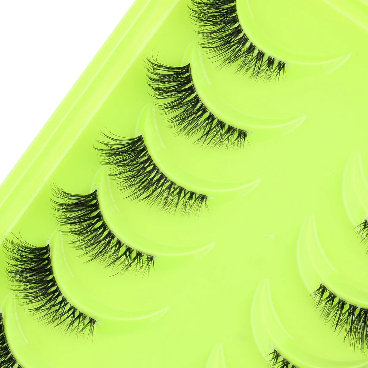 3/10 Pairs Half Lashes Makeup Natural Long Cat Eye Lashes Dramatic False Eyelashes